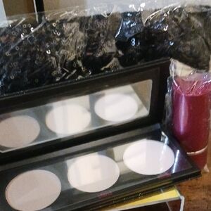 Elegant Black Makeup Palette